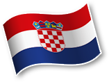 Kroatische Flagge